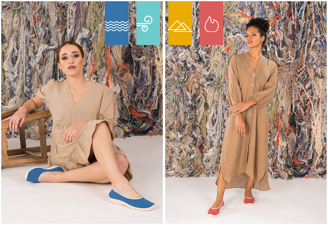 Nature Collection: eco-friendly ballet flats